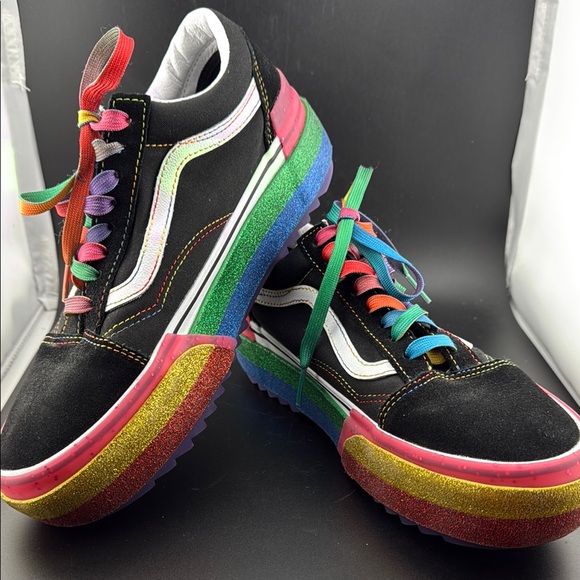 Vans Shoes - UNISEX Vans Old Skool Stacked Glitter Like New